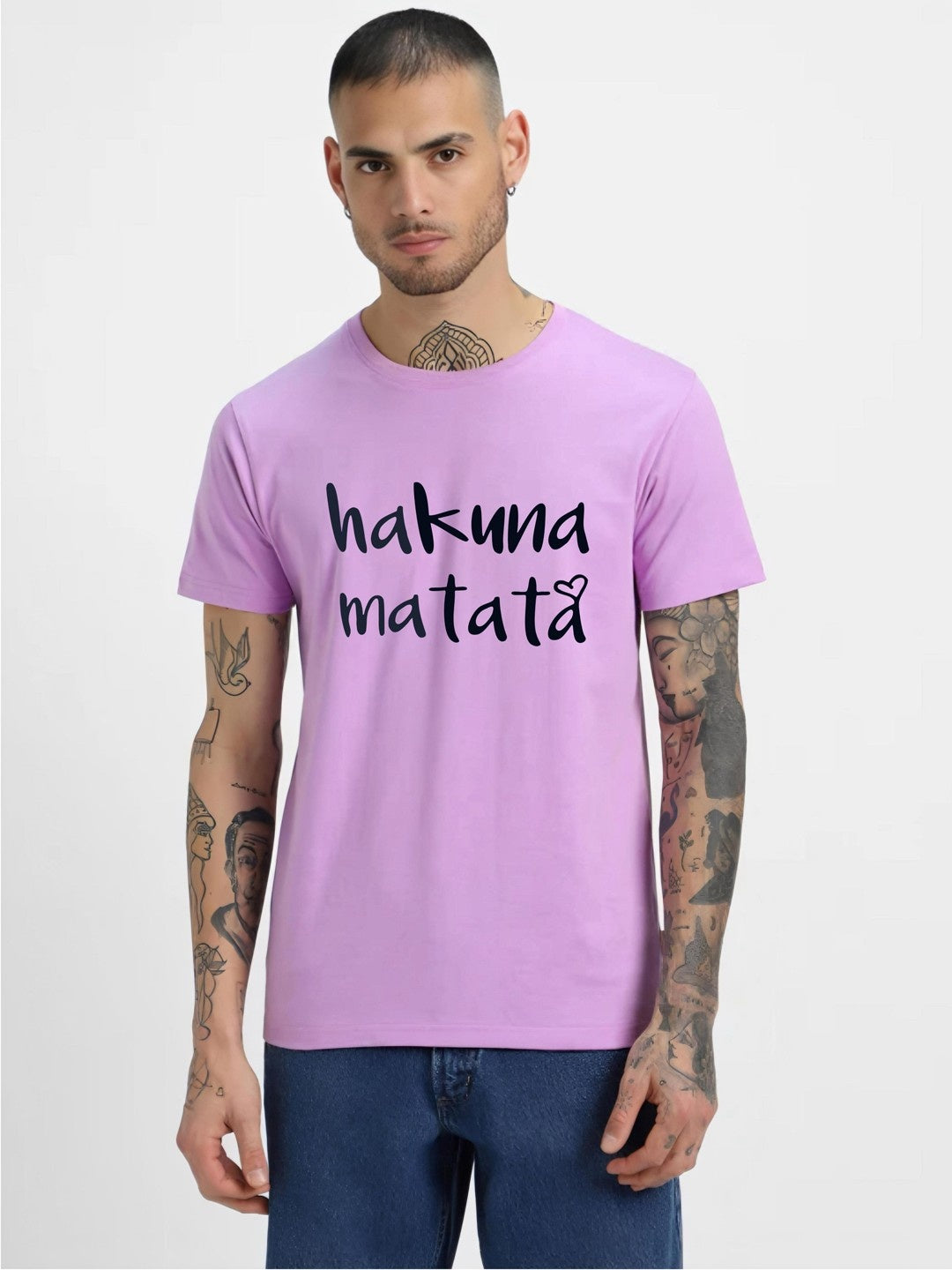 HESHA HAKUNA MATATA MENS PRINTED TSHIRT