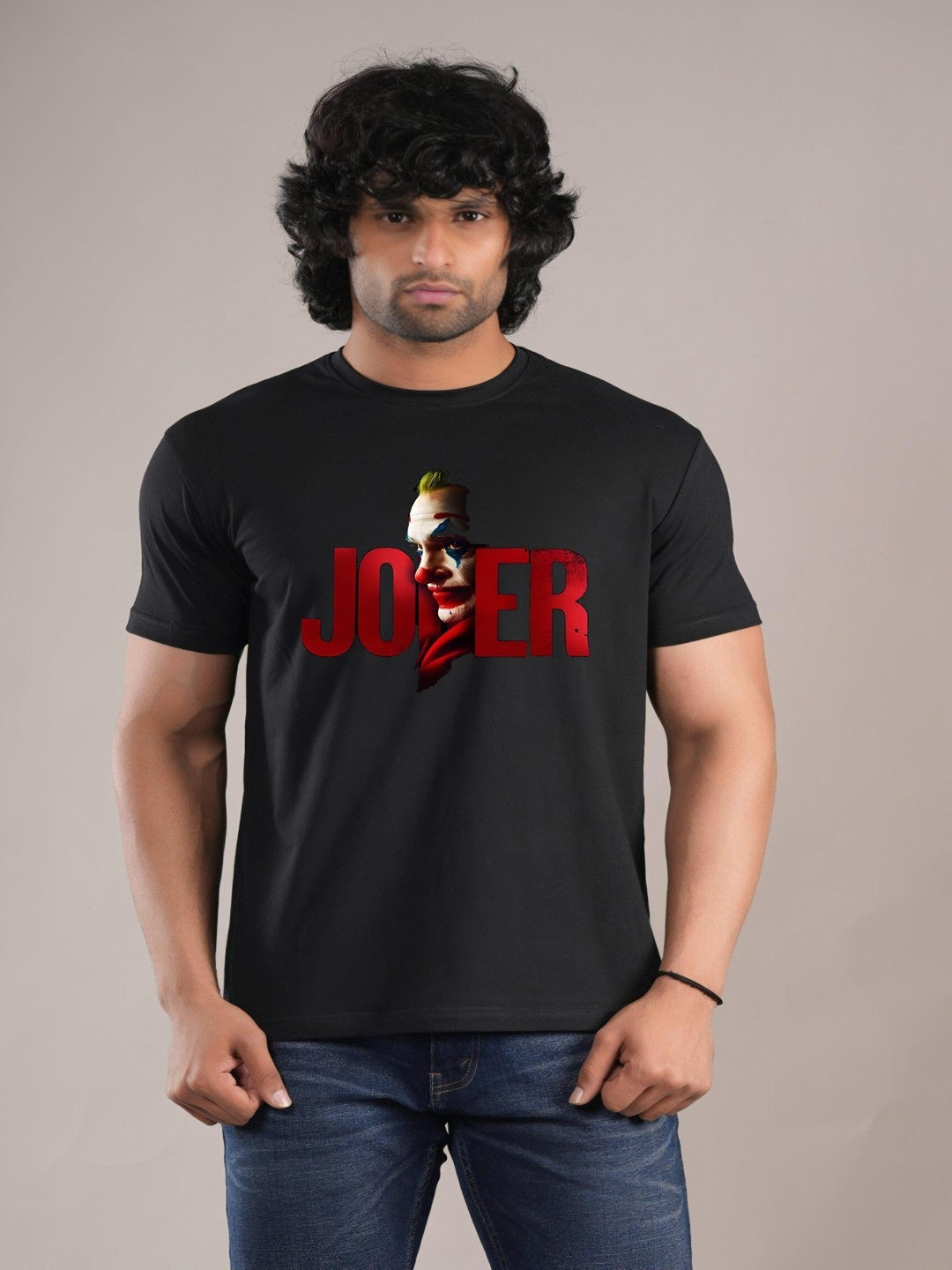 HESHA JOKER MENS PRINTED TSHIRT