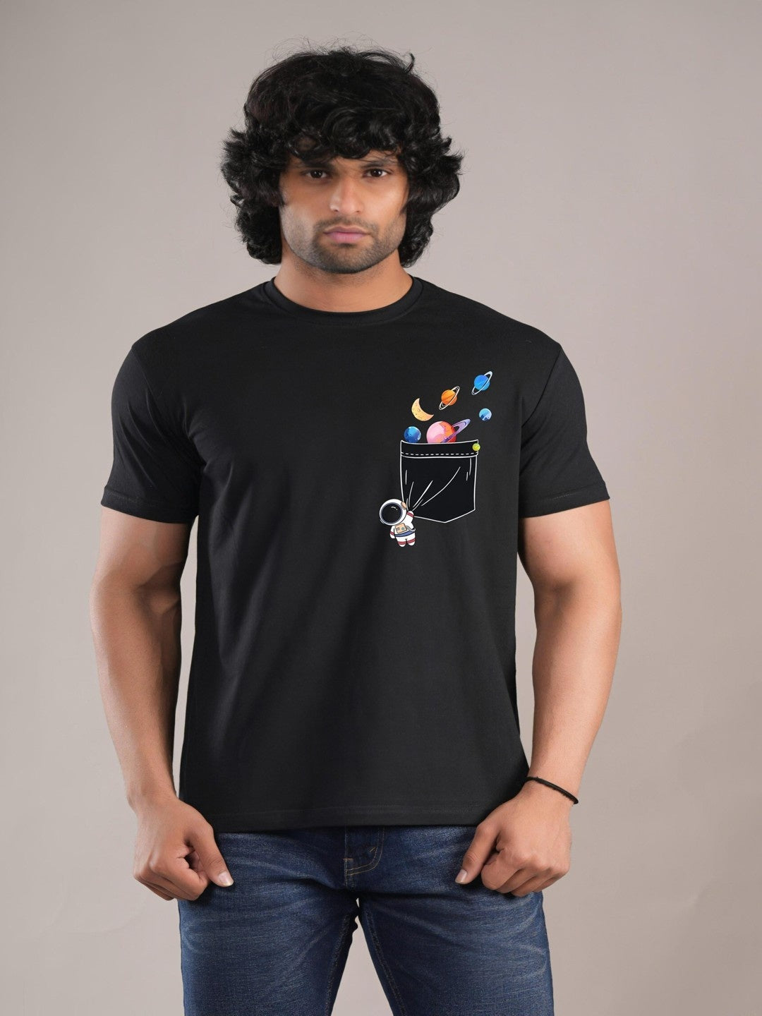HESHA ZERO GRAVITY MENS PRINTED TSHIRT
