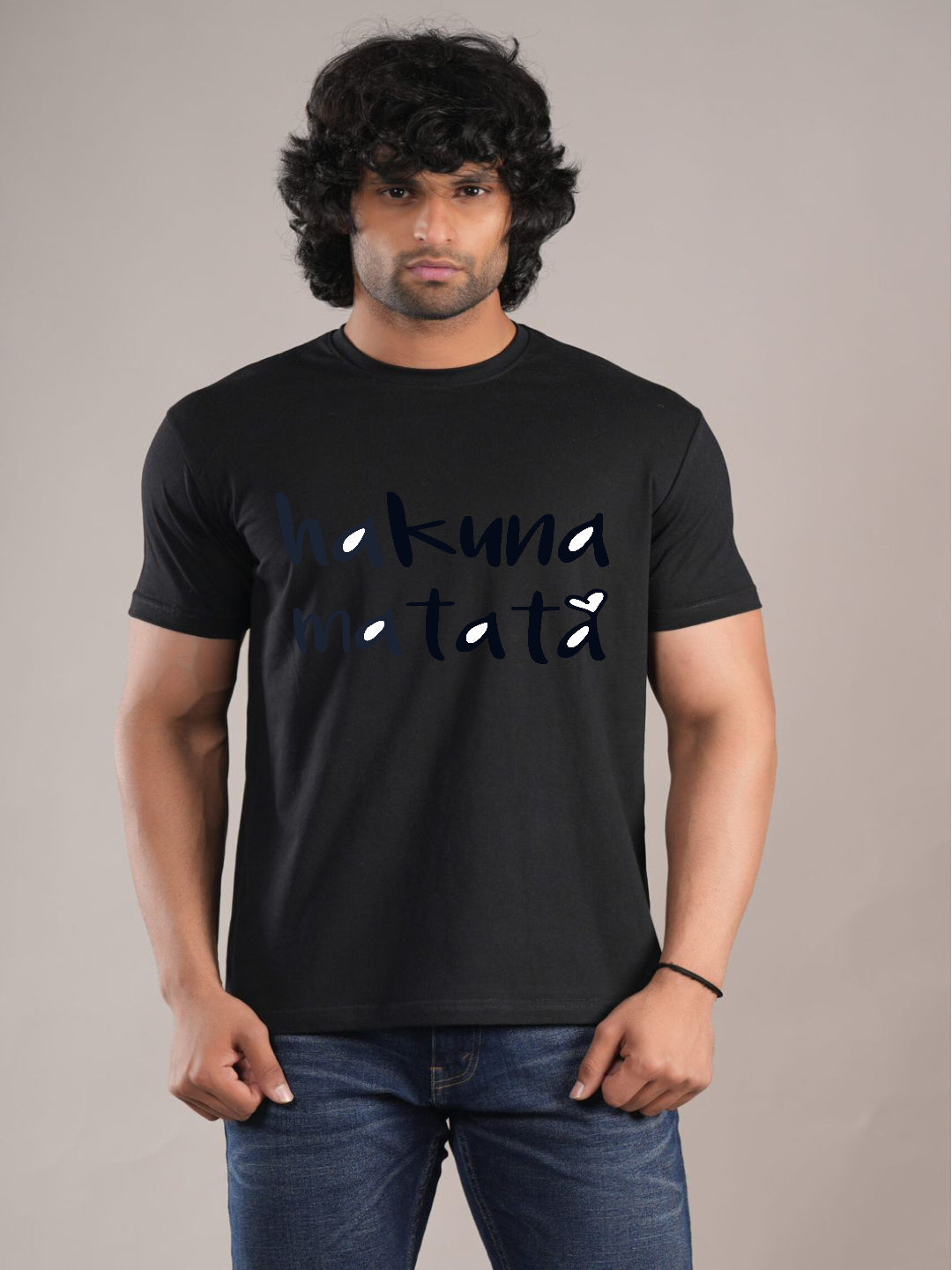 HESHA HAKUNA MATATA MENS PRINTED TSHIRT