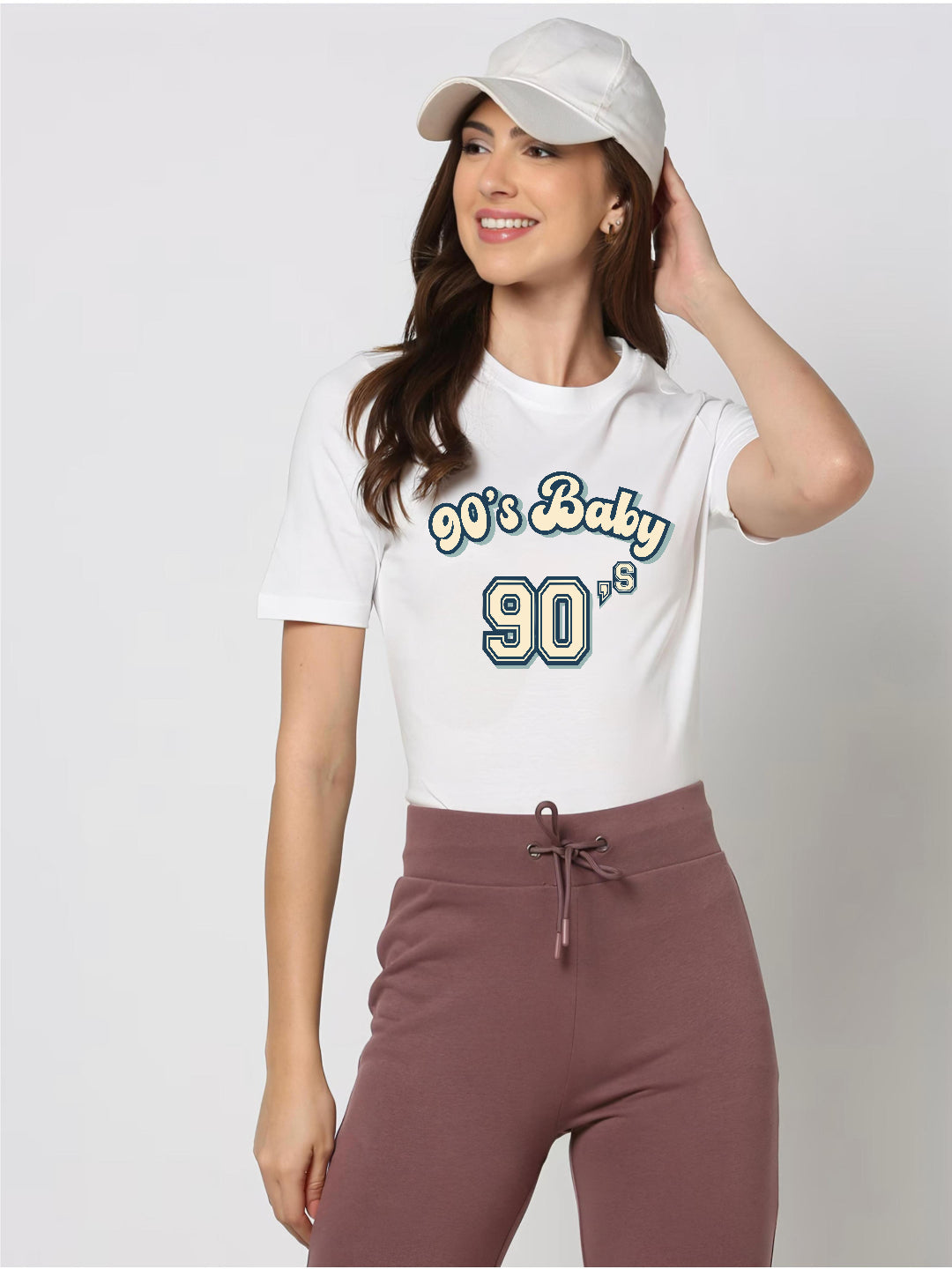 HESHA 90'S BABY WOMEN REGULAR PRINTED TSHIRT