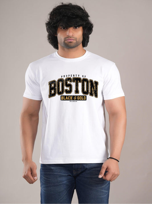 HESHA BOSTON MENS PRINTED TSHIRT