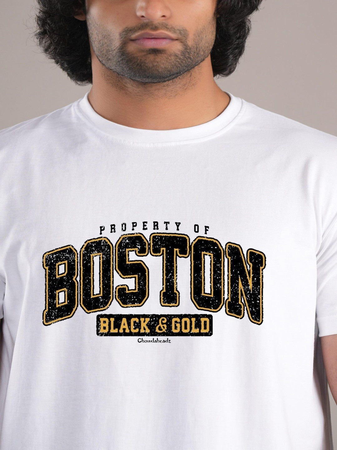 HESHA BOSTON MENS PRINTED TSHIRT