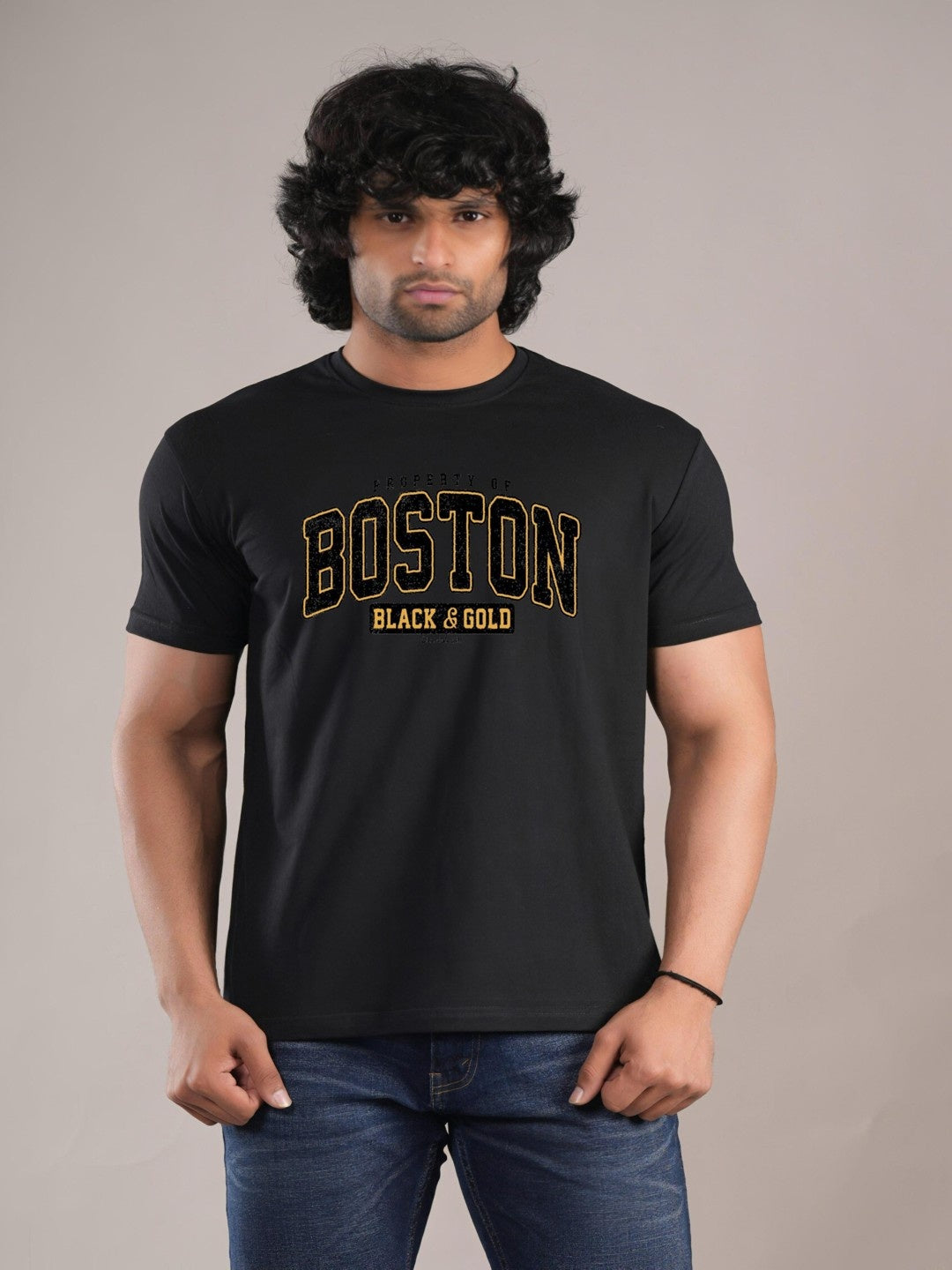 HESHA BOSTON MENS PRINTED TSHIRT