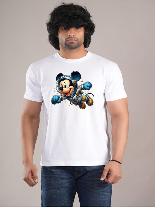 HESHA CHROME MICKEY MENS PRINTED TSHIRT