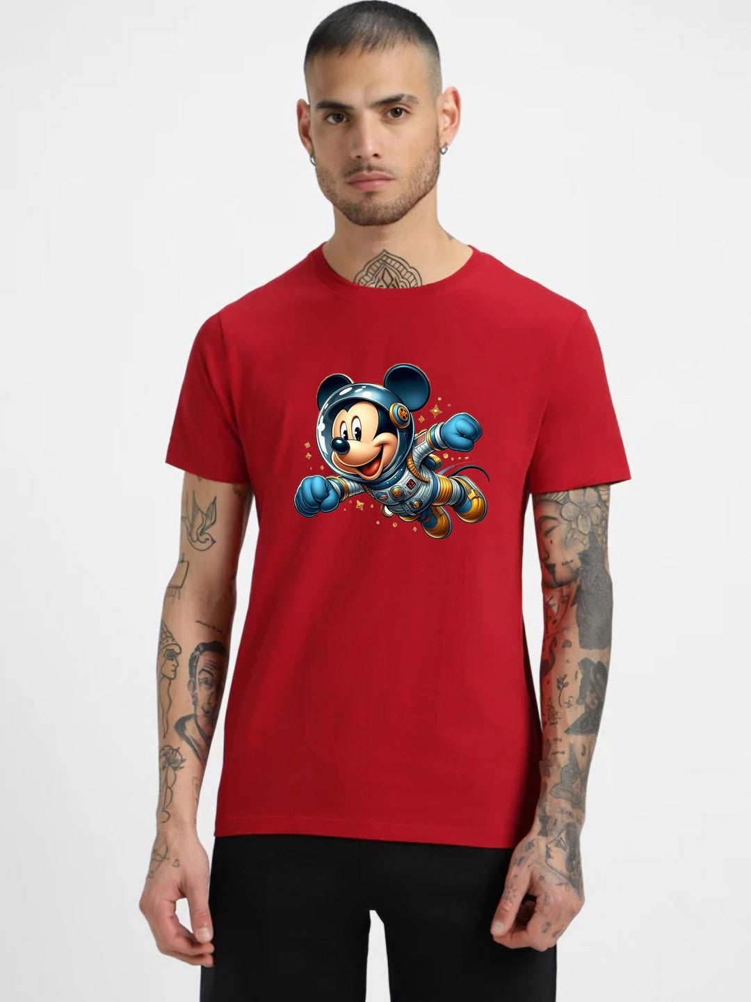 HESHA CHROME MICKEY MENS PRINTED TSHIRT