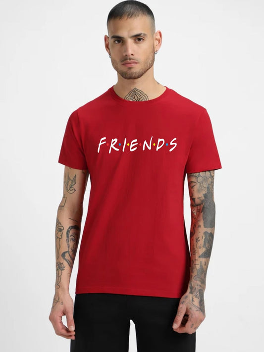 HESHA FRIENDS MENS PRINTED TSHIRT