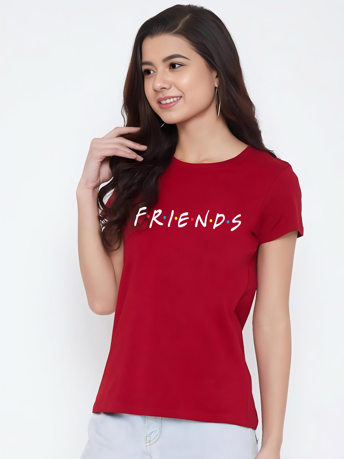 HESHA FRIENDS REGULAR PRINTED TSHIRT