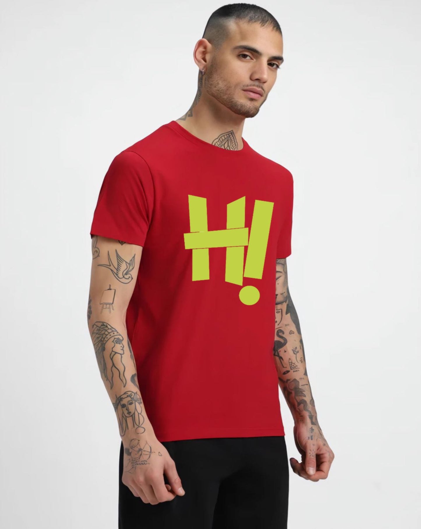 HESHA HI4 MENS REGULAR PRINTED TSHIRT