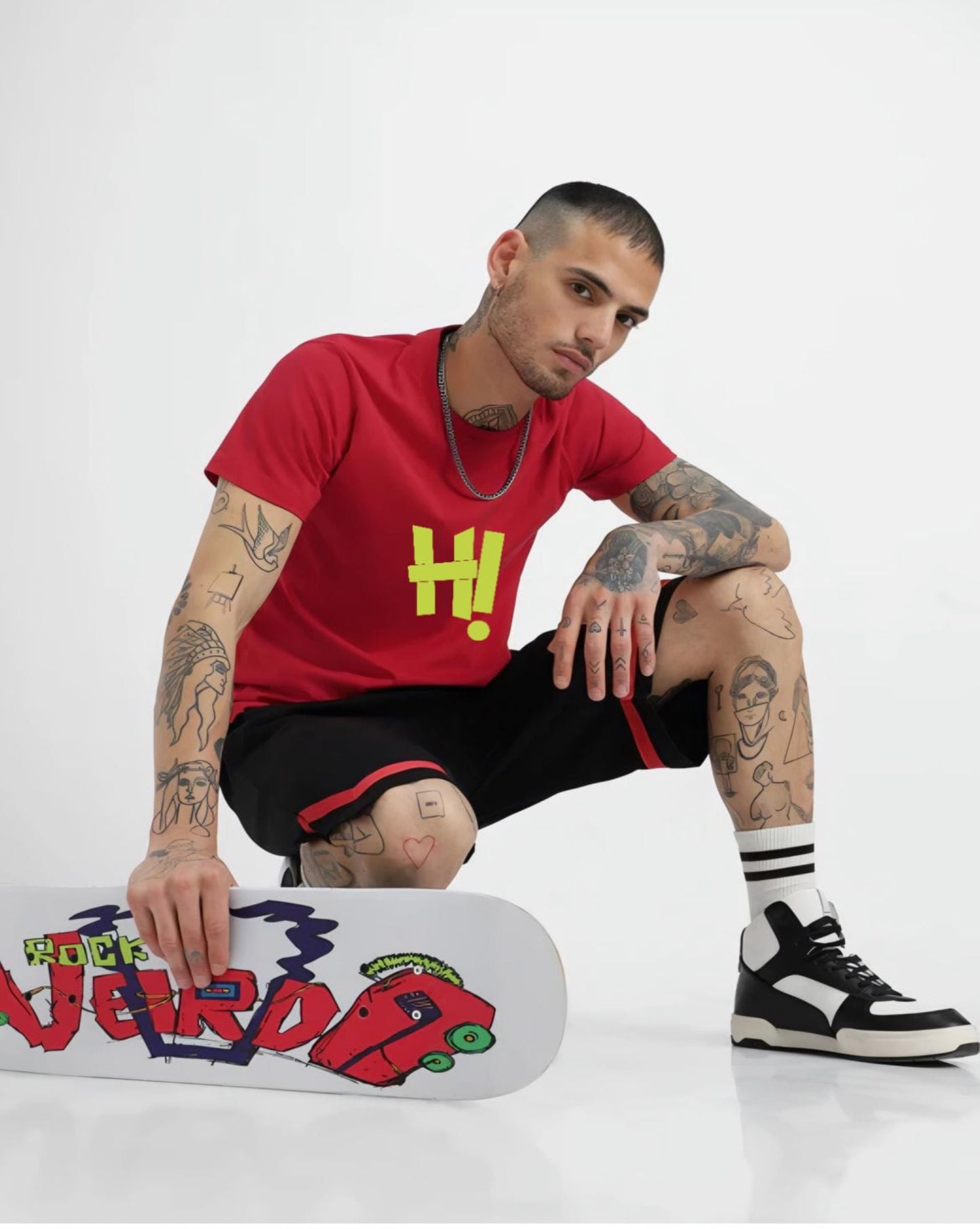 HESHA HI4 MENS REGULAR PRINTED TSHIRT