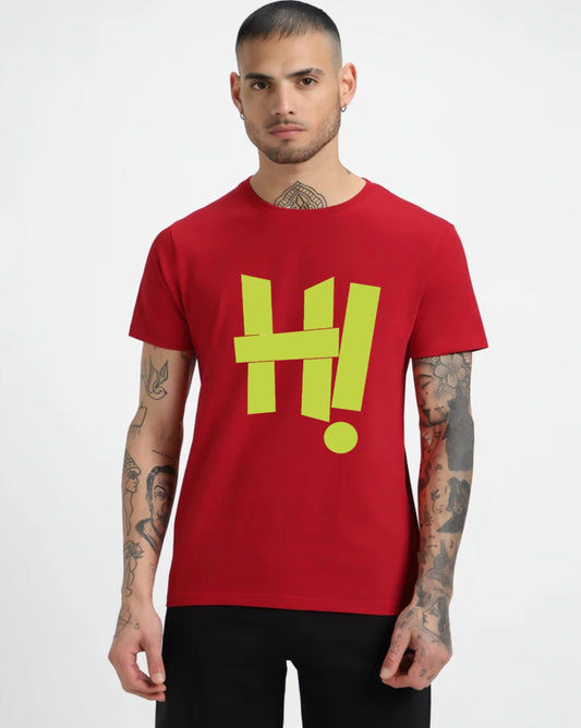 HESHA HI4 MENS REGULAR PRINTED TSHIRT