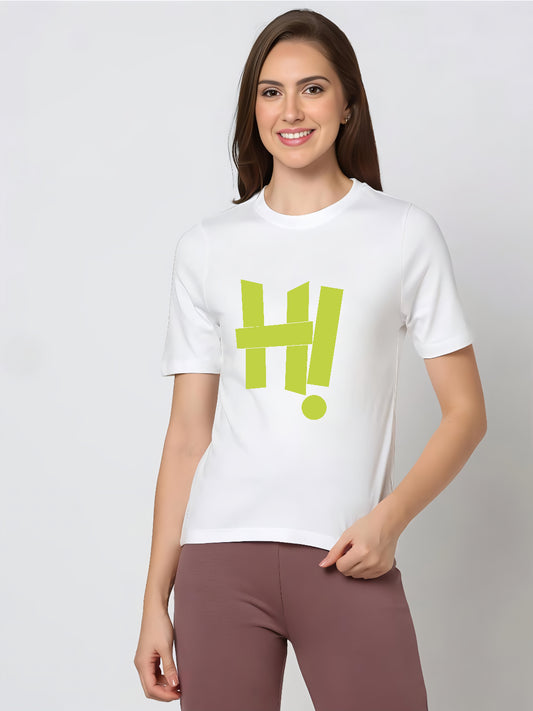 HESHA HI4 WOMEN REGULAR PRINTED TSHIRT