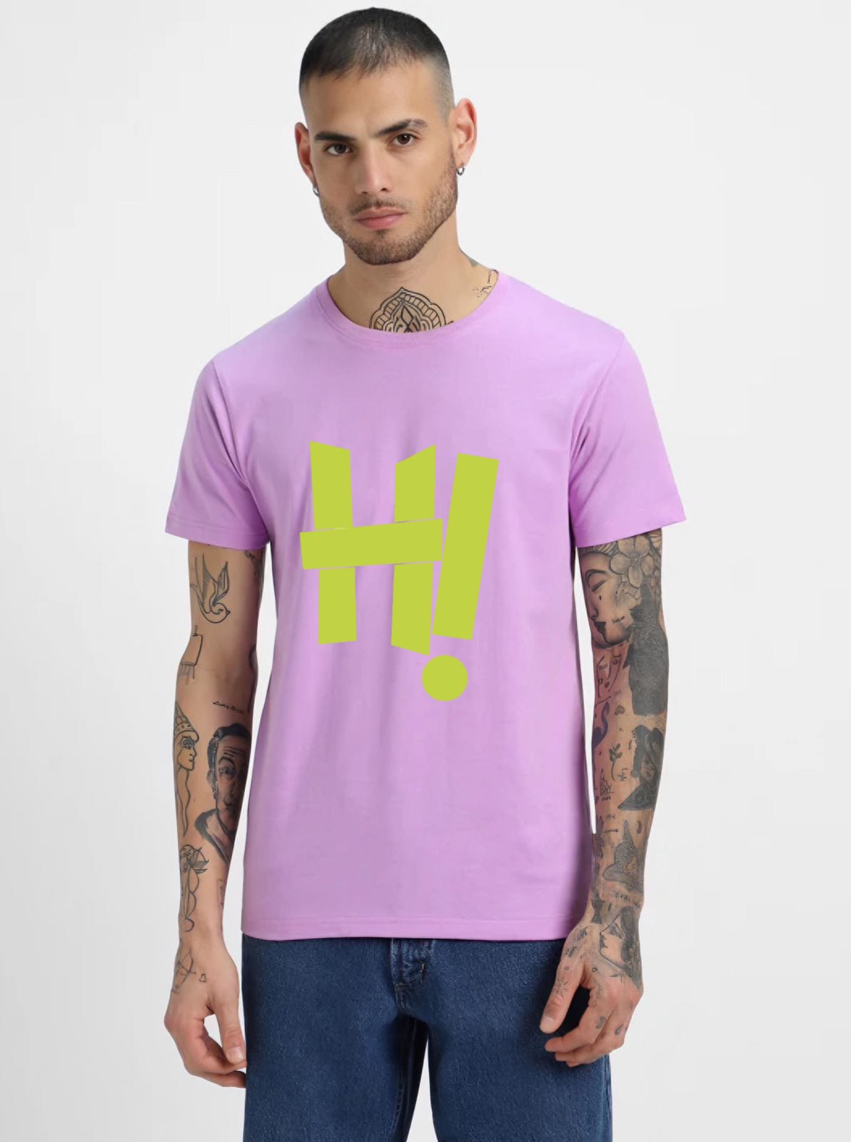 HESHA HI4 MENS REGULAR PRINTED TSHIRT