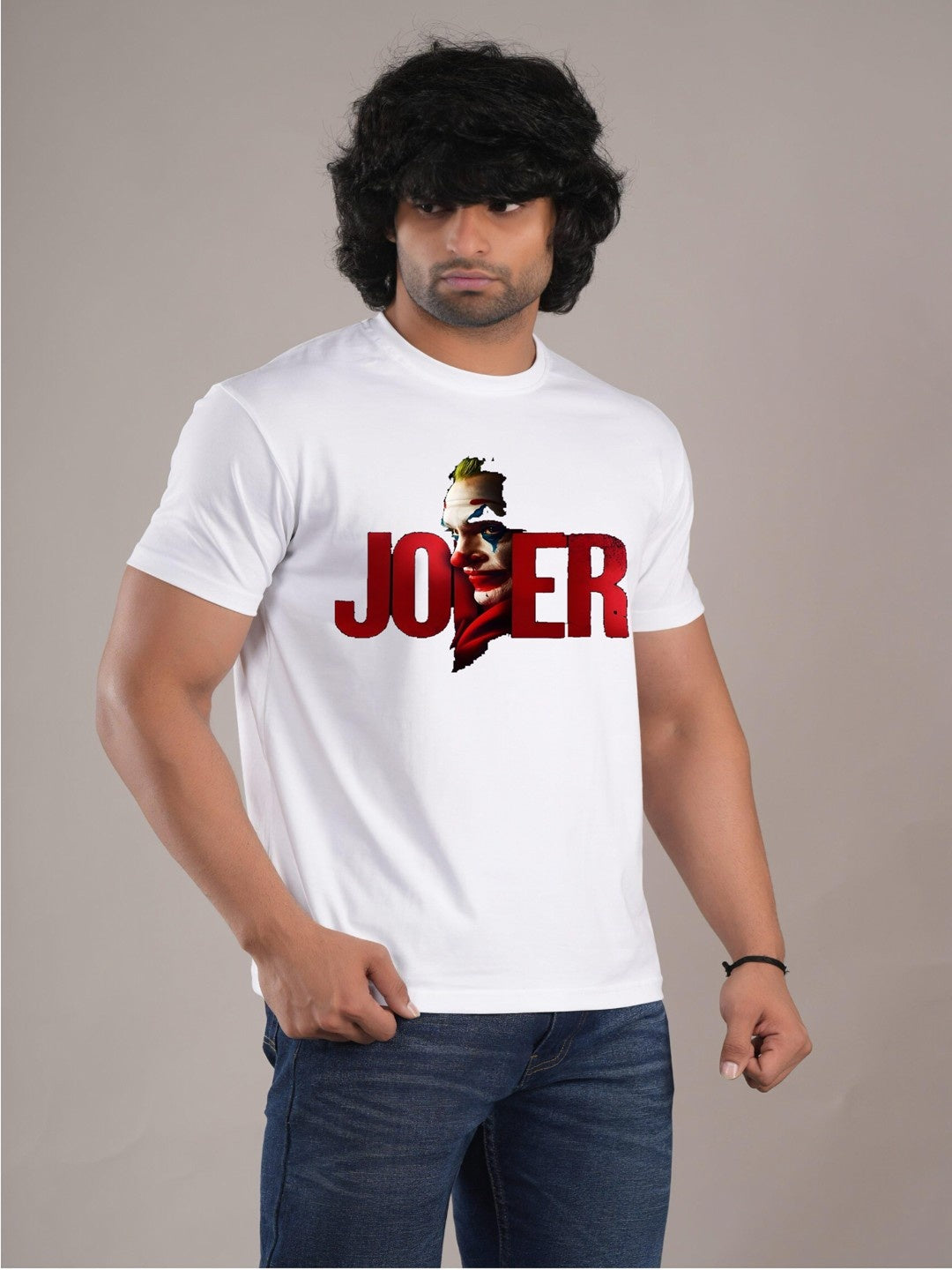 HESHA JOKER MENS PRINTED TSHIRT