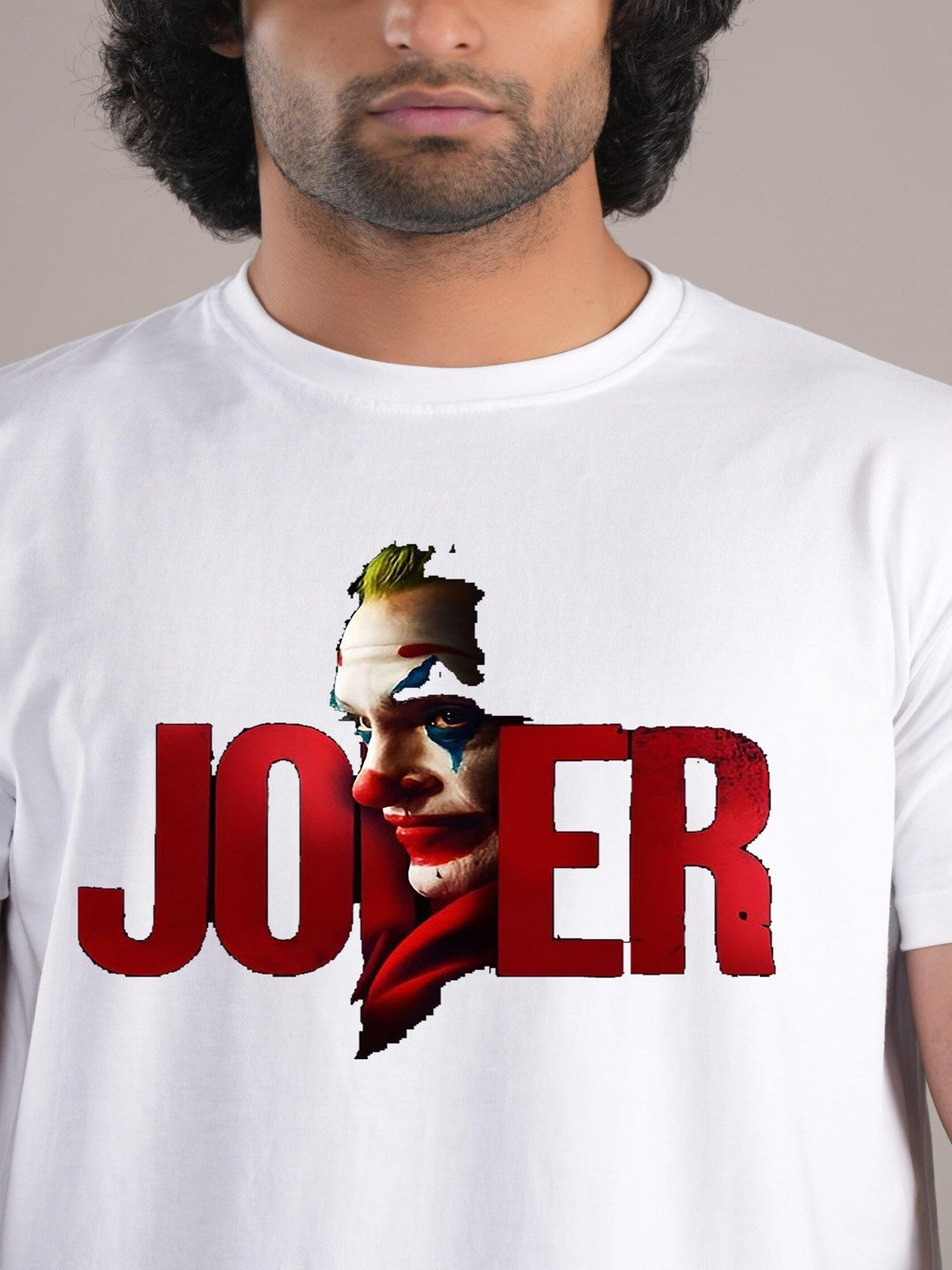 HESHA JOKER MENS PRINTED TSHIRT