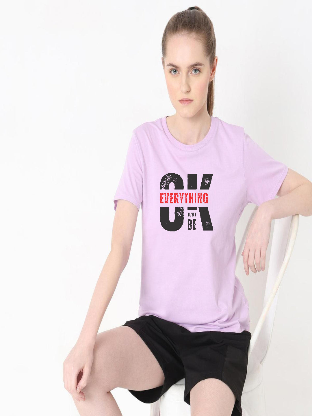 HESHA OK REGULAR PRINTED TSHIRT