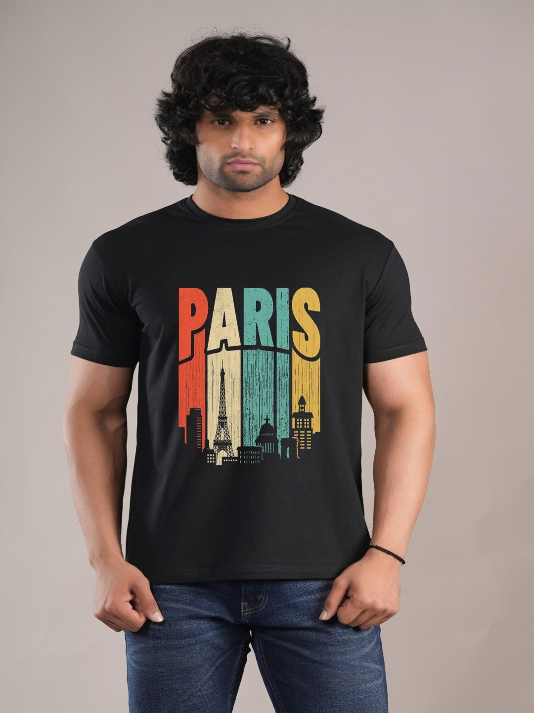 HESHA PARIS MENS PRINTED TSHIRT