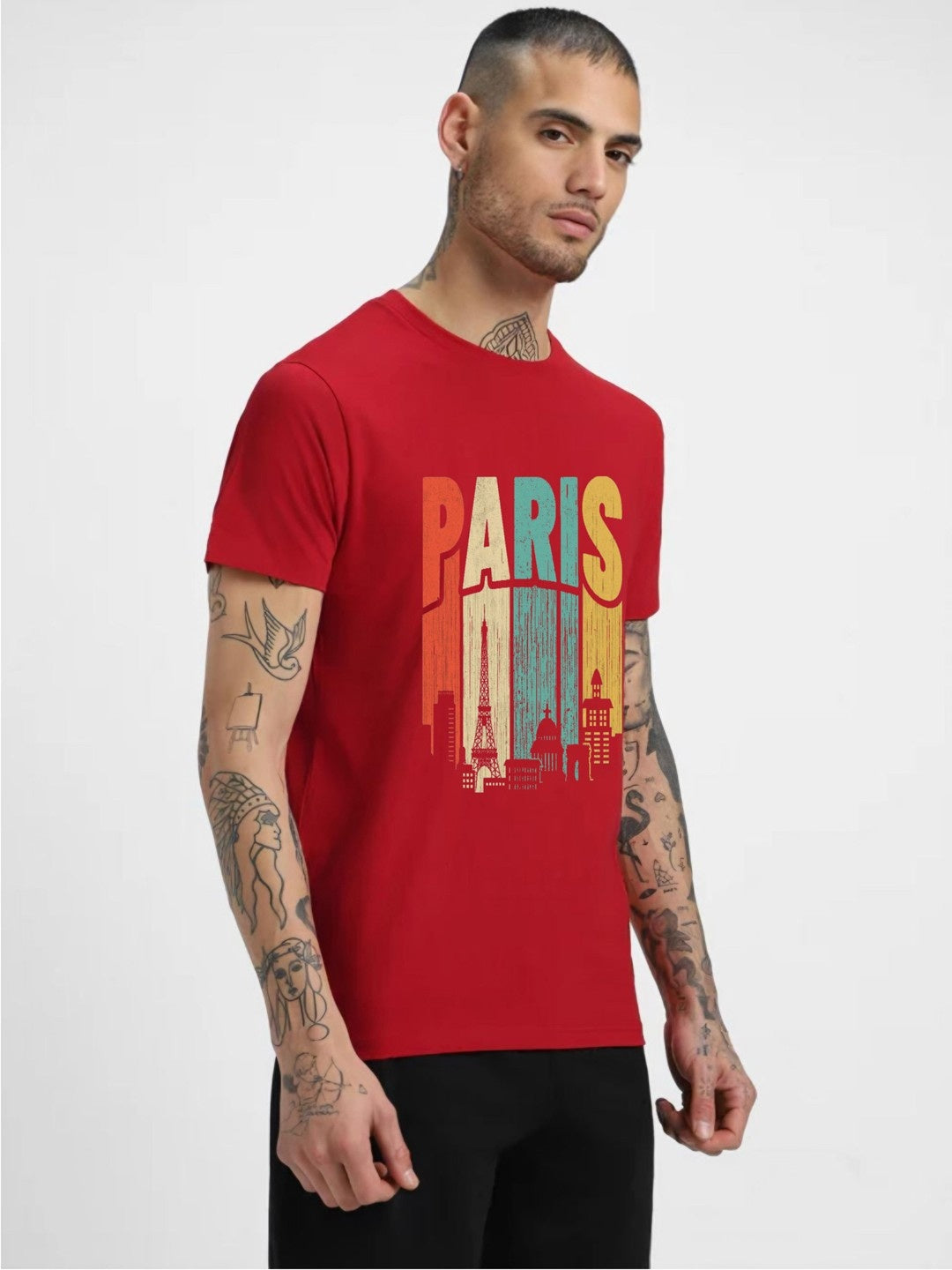 HESHA PARIS MENS PRINTED TSHIRT