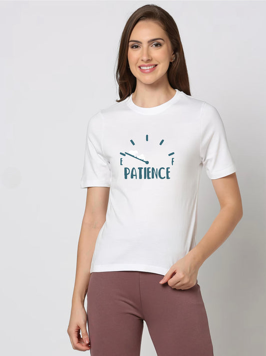 HESHA PATIENCE WOMEN REGULAR PRINTED TSHIRT