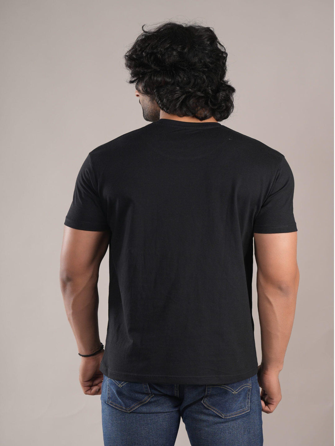HESHA BE A HUMAN MENS REGULAR PRINTED TSHIRT