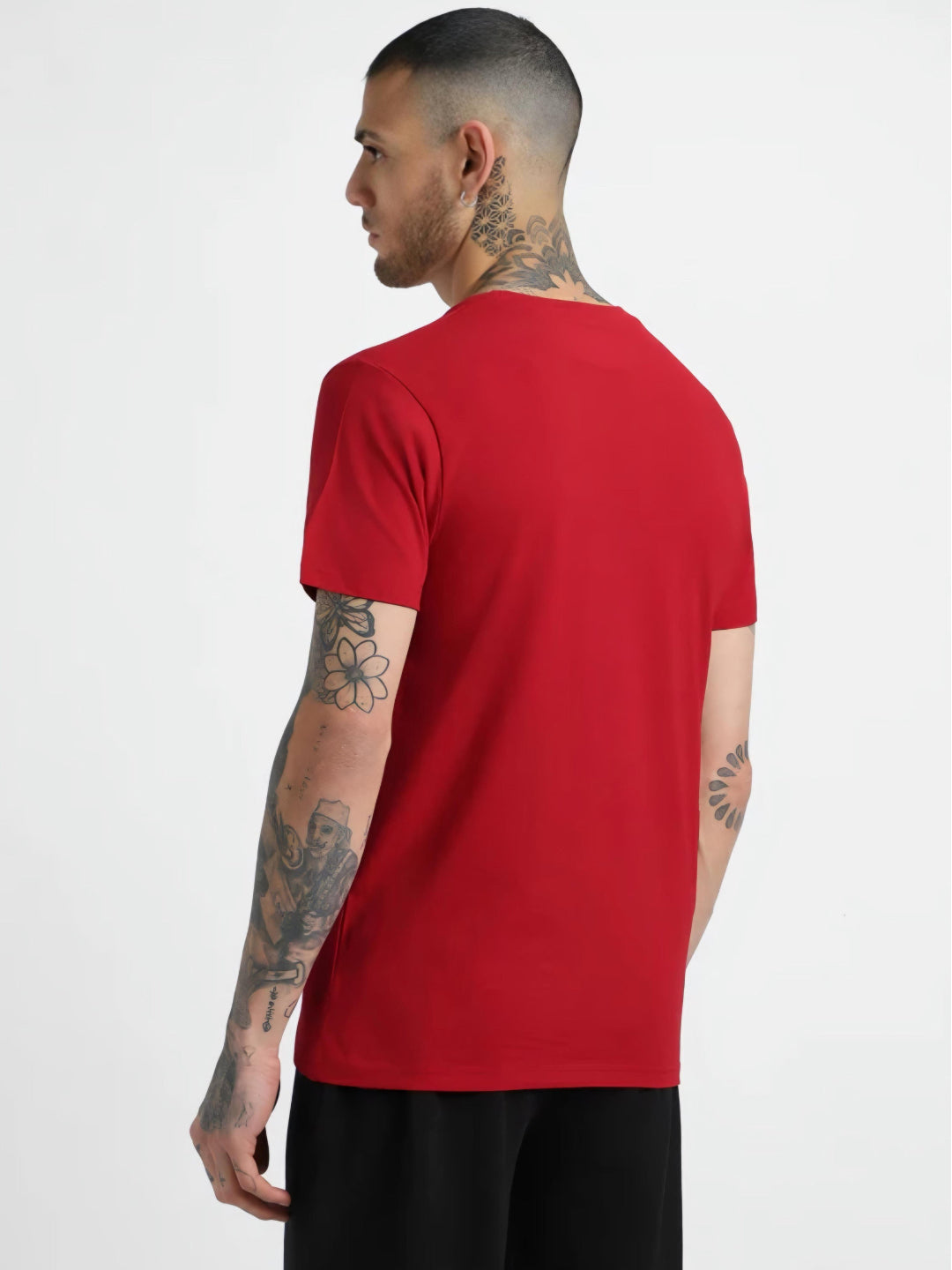 HESHA 3FACE MENS REGULAR PRINTED TSHIRT