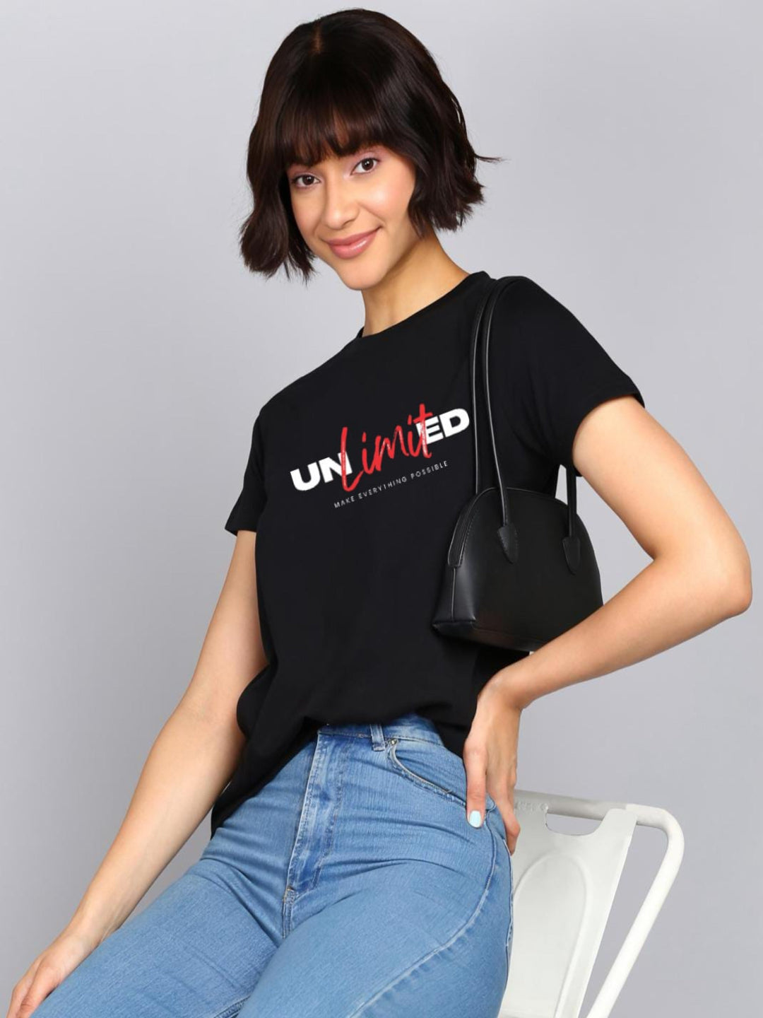 HESHA UNLIMITED REGULAR PRINTED TSHIRT