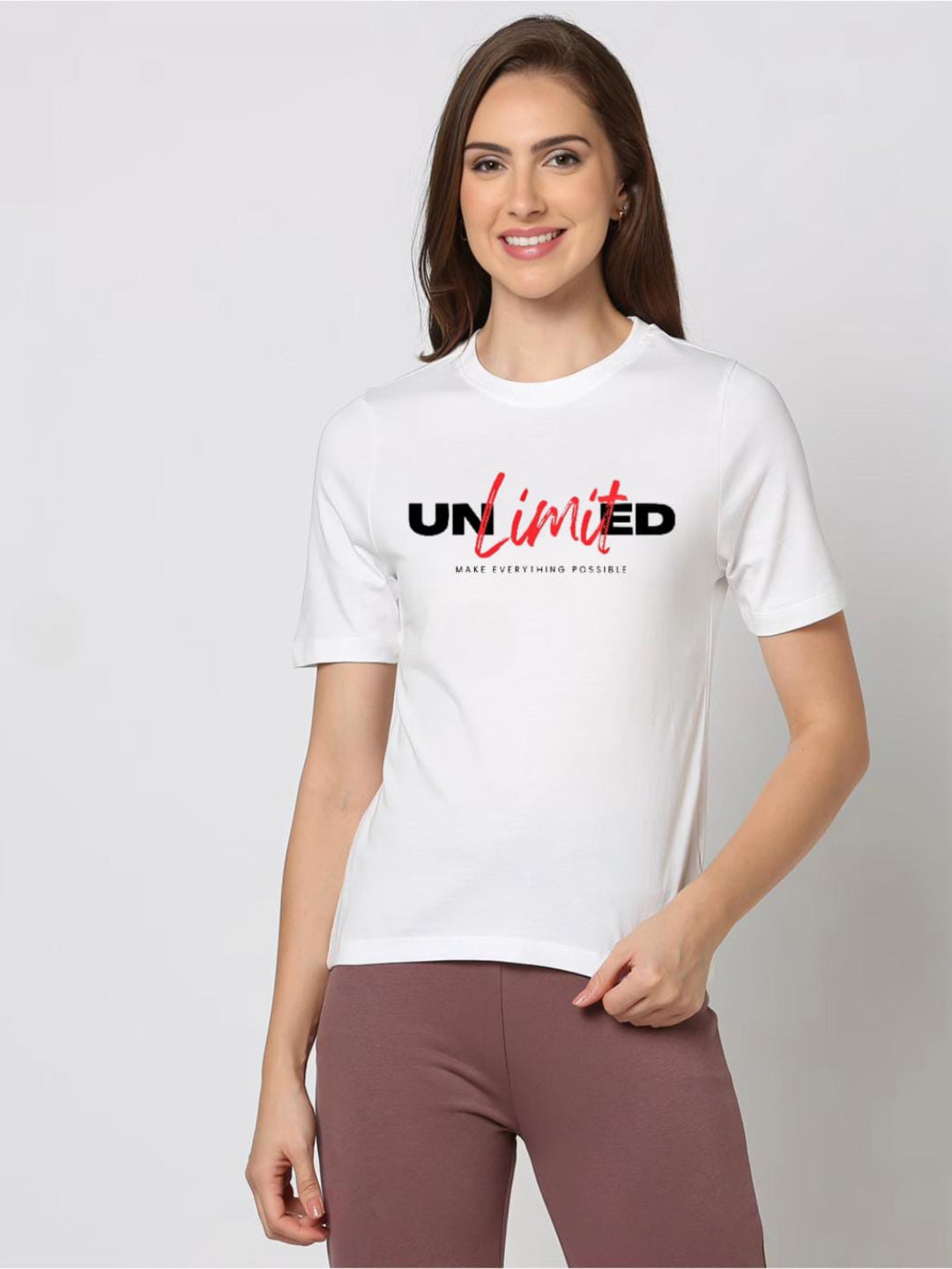 HESHA UNLIMITED REGULAR PRINTED TSHIRT