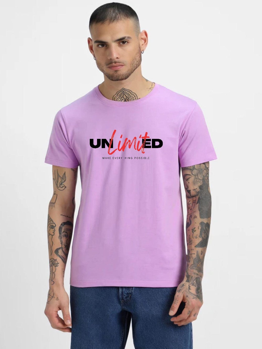 HESHA UNLIMITED MENS PRINTED TSHIRT