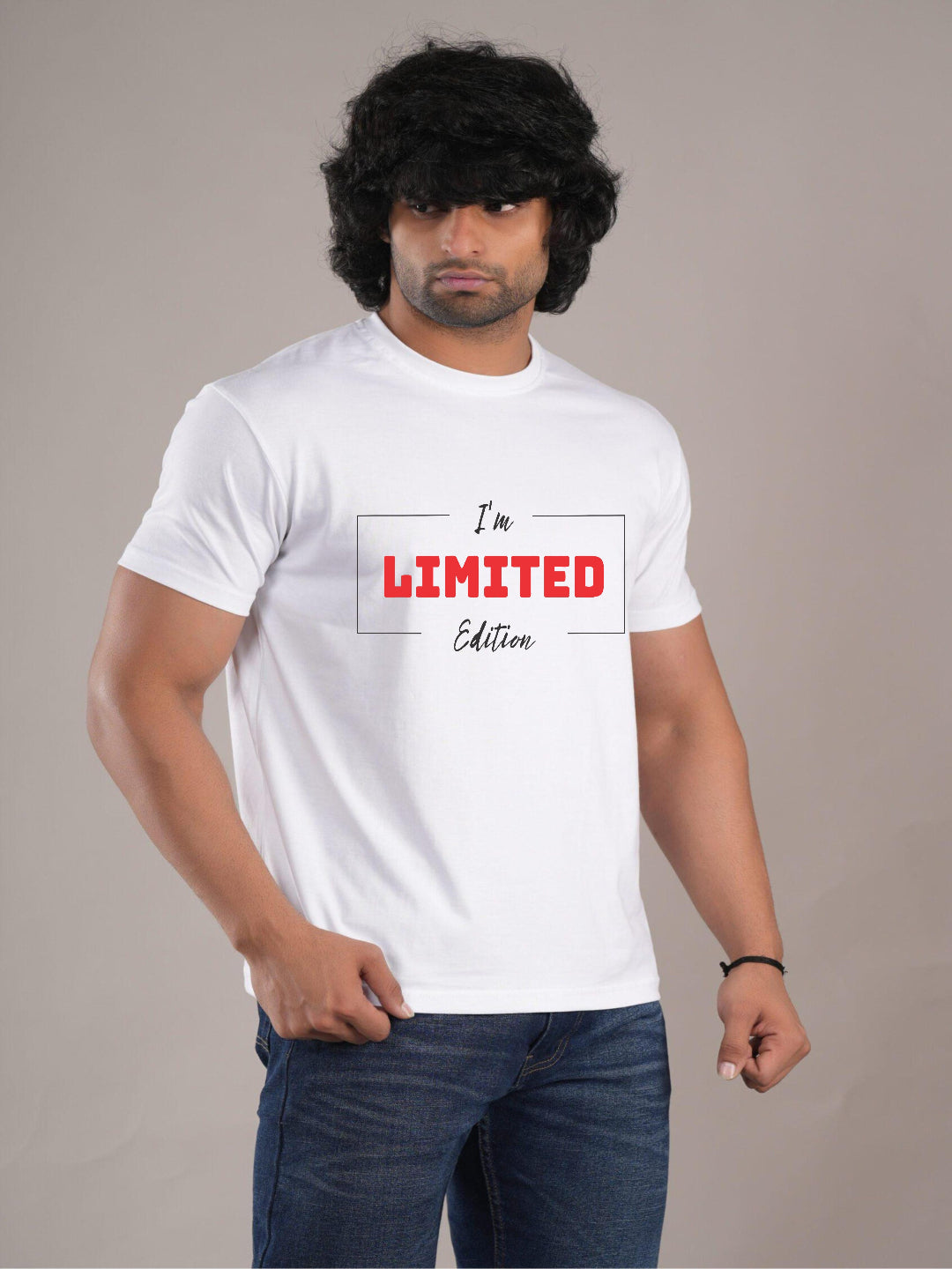 HESHA I'M LIMITED EDITION MENS REGULAR PRINTED TSHIRT