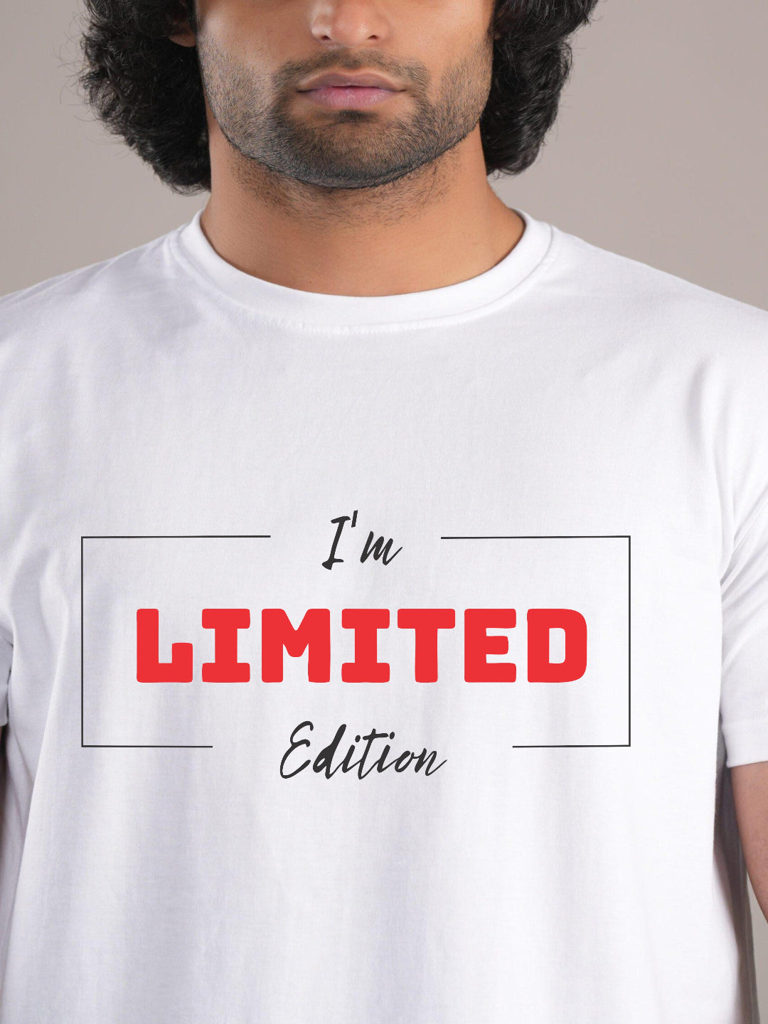 HESHA I'M LIMITED EDITION MENS REGULAR PRINTED TSHIRT