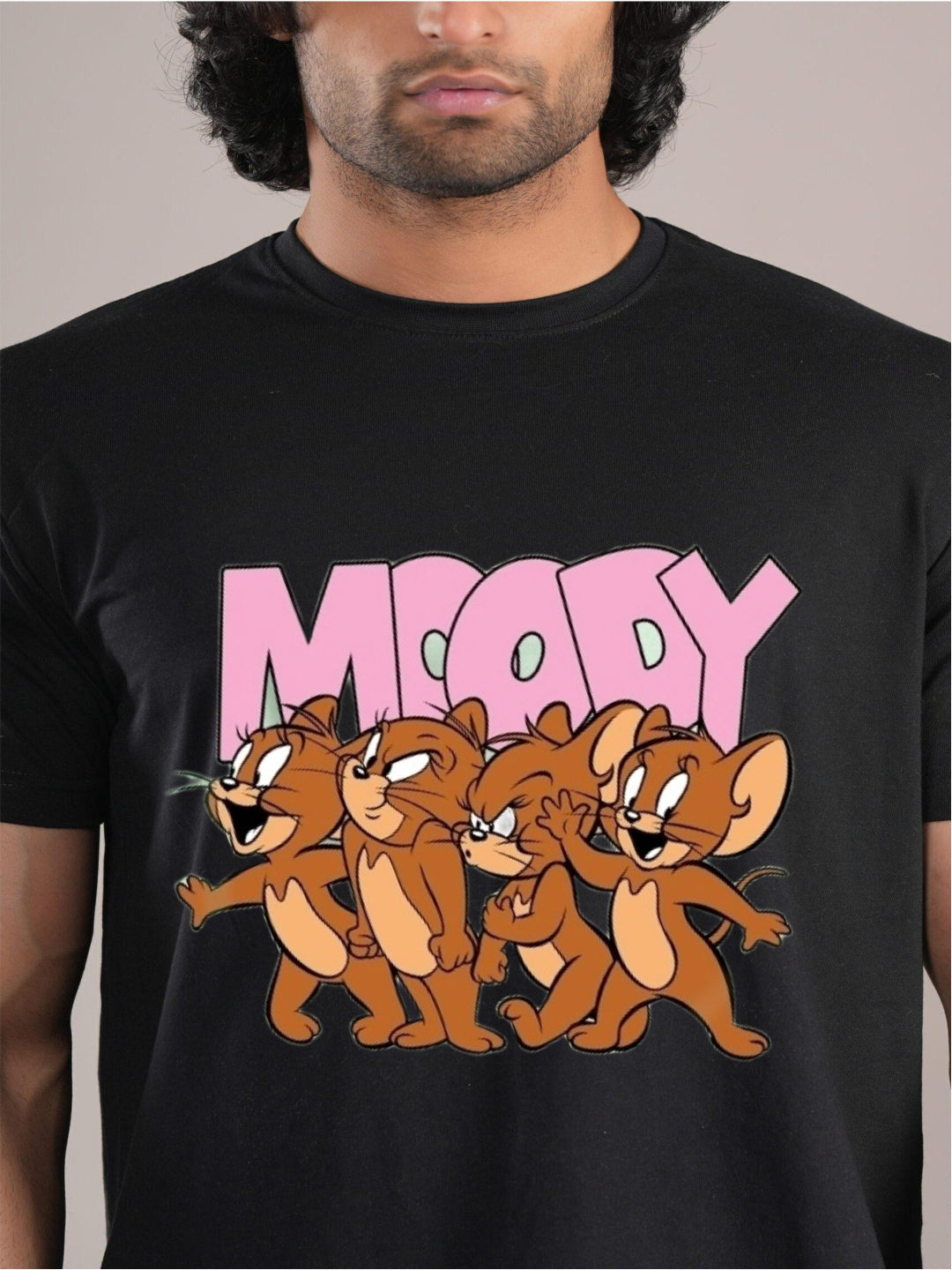 HESHA MOODY MENS REGULAR PRINTED TSHIRT