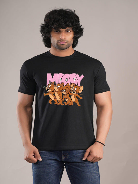 HESHA MOODY MENS REGULAR PRINTED TSHIRT