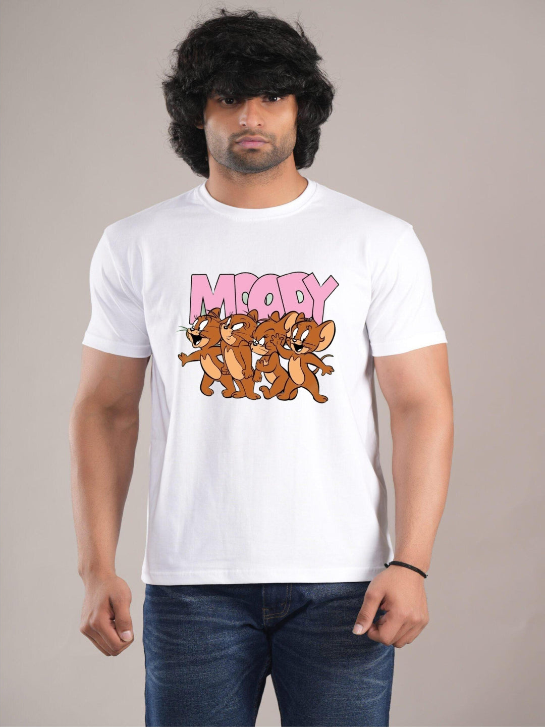 HESHA MOODY MENS REGULAR PRINTED TSHIRT