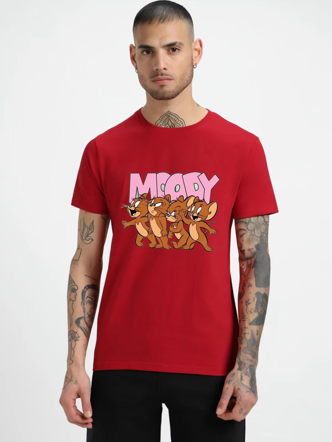 HESHA MOODY MENS REGULAR PRINTED TSHIRT