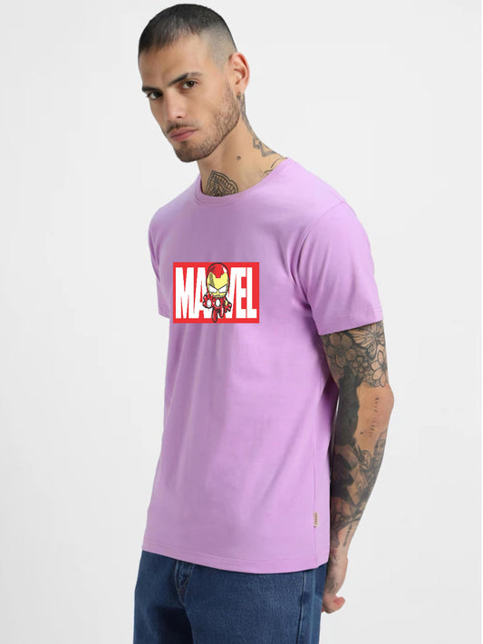 HESHA MARVAL MENS REGULAR PRINTED TSHIRT