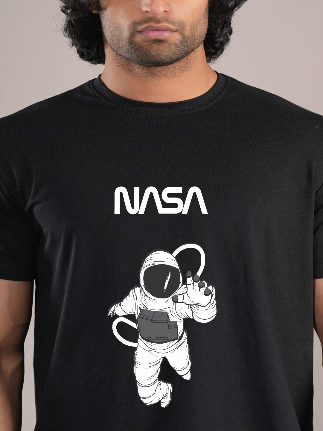 HESHA NASA MENS REGULAR PRINTED TSHIRT