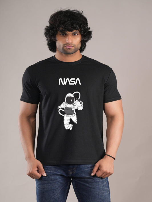 HESHA NASA MENS REGULAR PRINTED TSHIRT