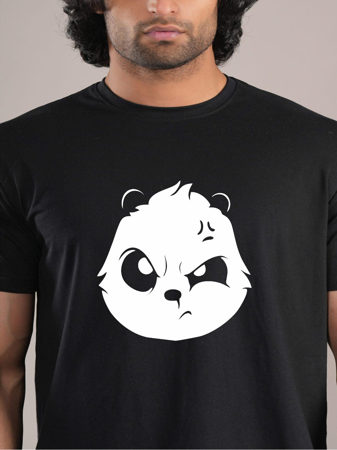 HESHA URBAN DRIFT PANDA MENS REGULAR PRINTED TSHIRT