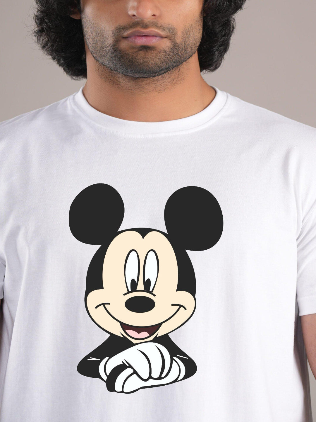 HESHA NEW MICKEY MENS REGULAR PRINTED TSHIRT