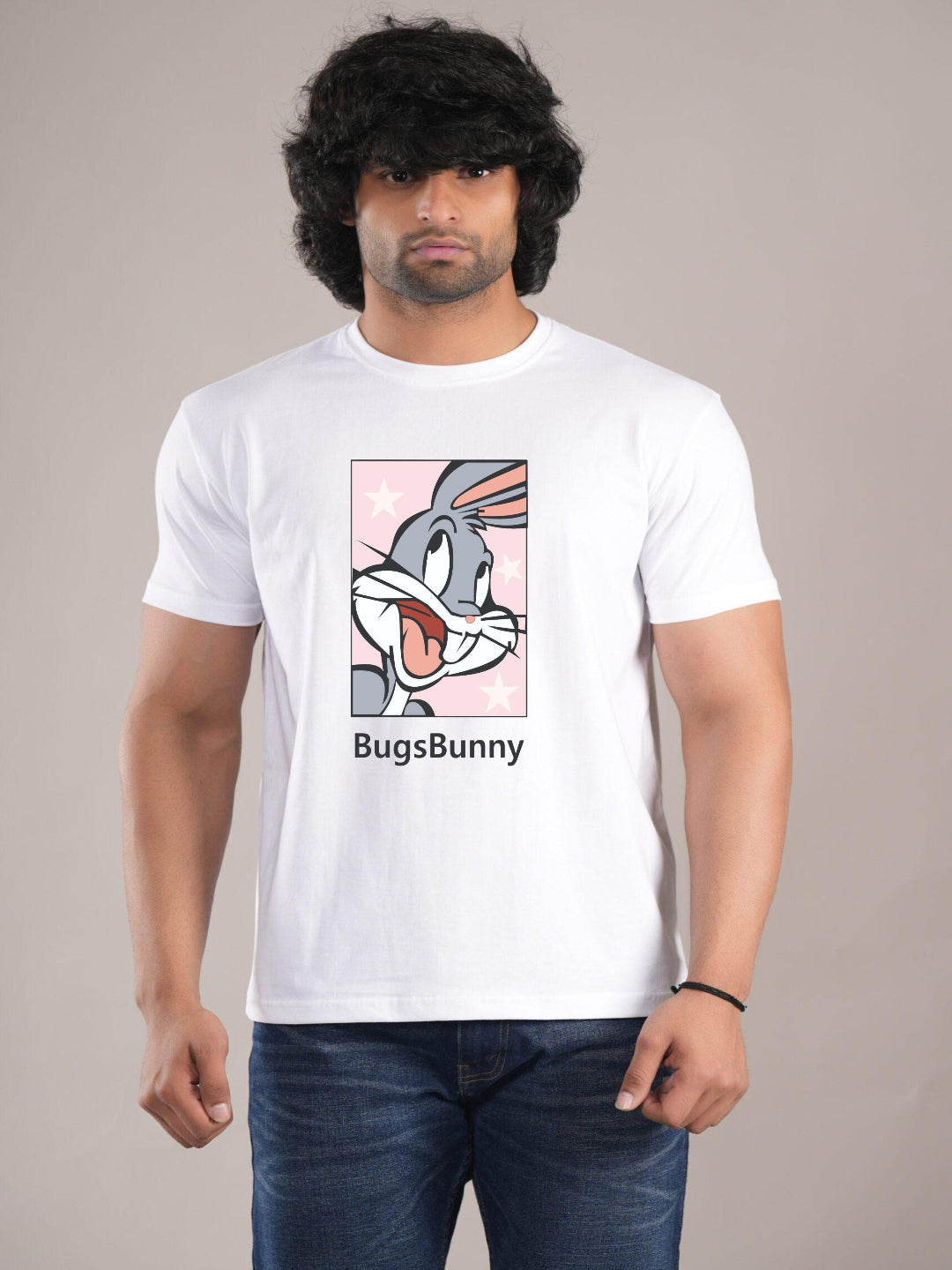 HESHA BUNNY MENS REGULAR PRINTED TSHIRT