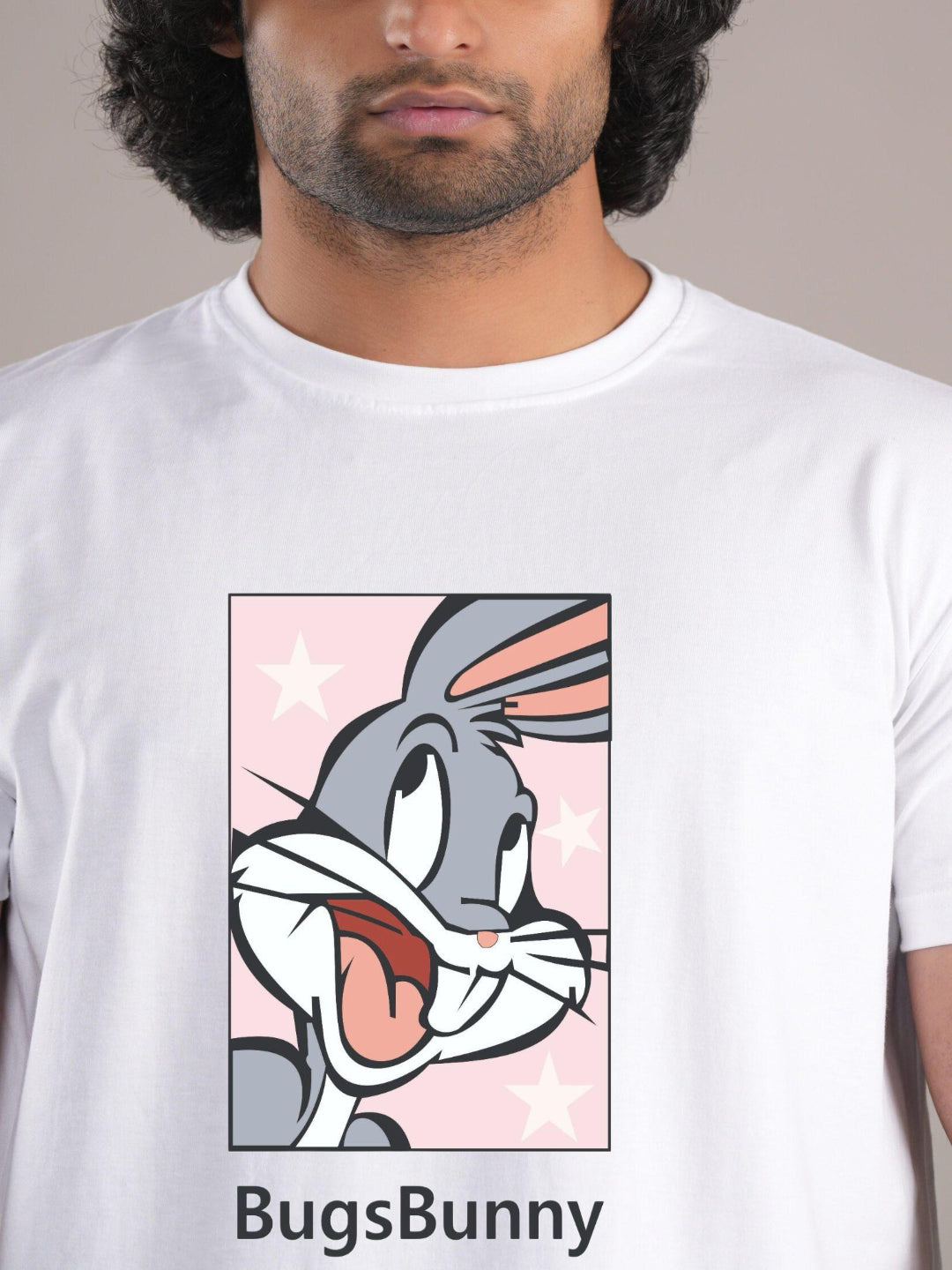 HESHA BUNNY MENS REGULAR PRINTED TSHIRT