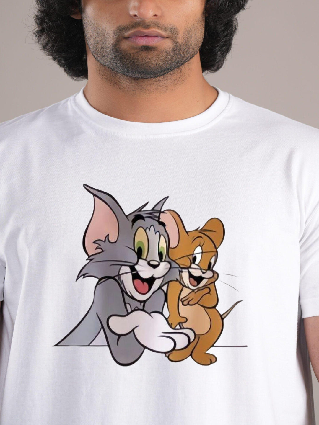HESHA NEW TOM&JERRY MENS REGULAR PRINTED TSHIRT