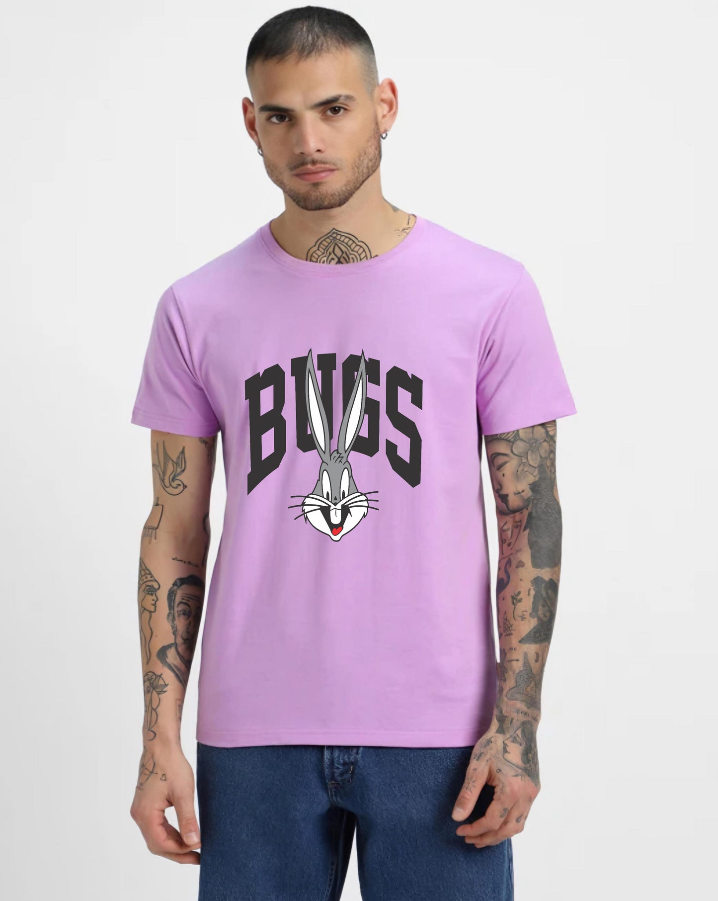 HESHA BUGS MENS REGULAR PRINTED TSHIRT