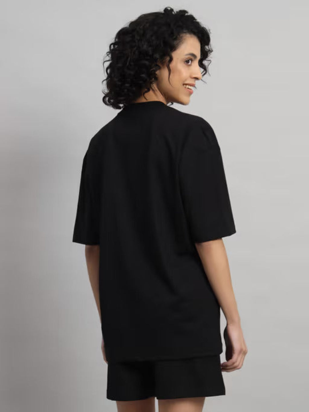 HESHA OK WOMEN OVERSIZE PRINTED TSHIRT