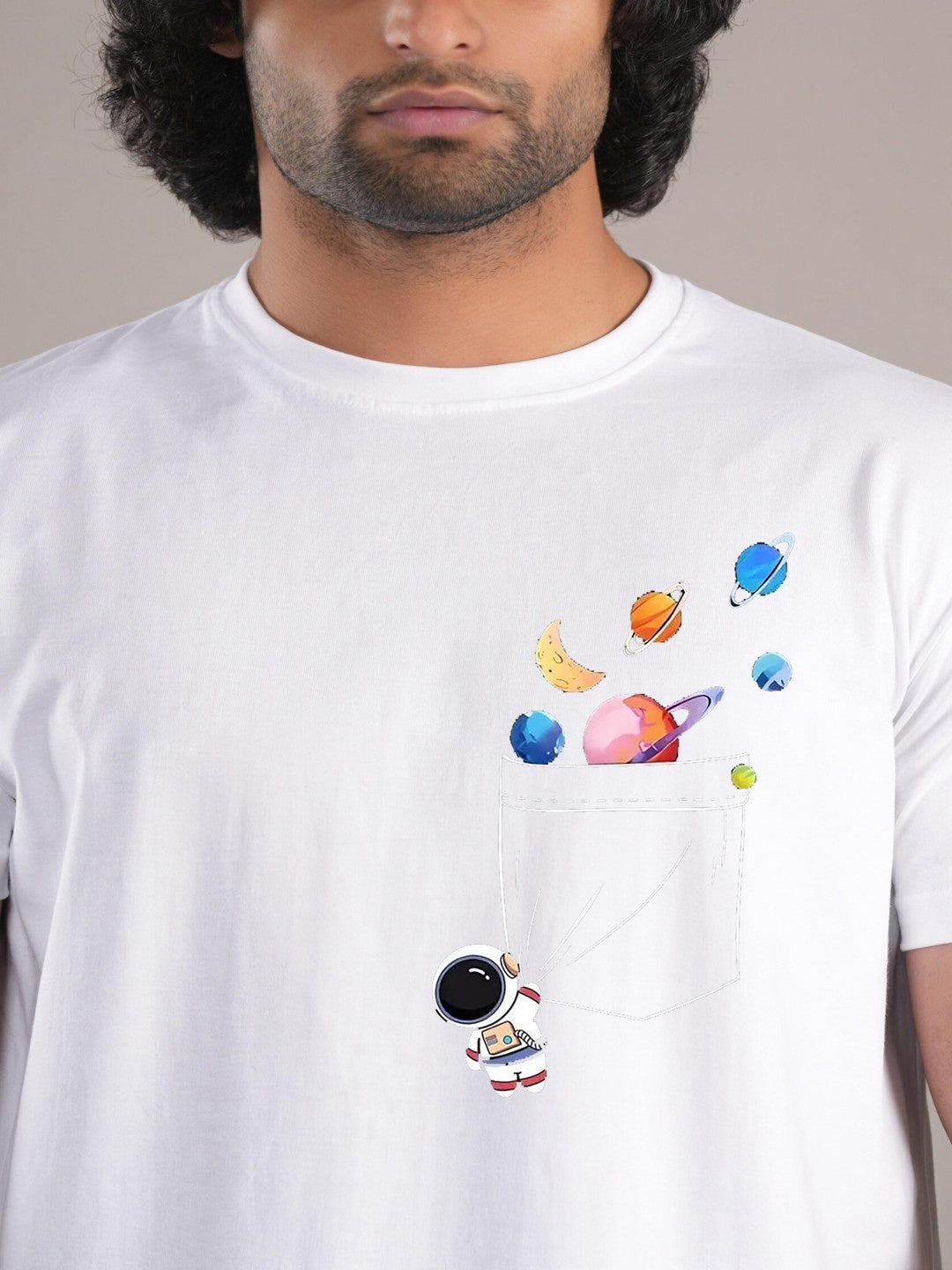 HESHA ZERO GRAVITY MENS PRINTED TSHIRT