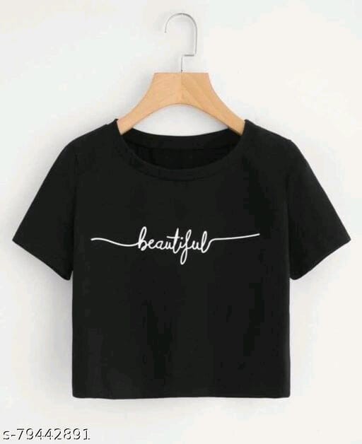 BEAUTIFUL CROP TSHIRT