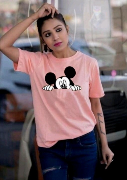 HALF MICKEY REGULAR TSHIRT