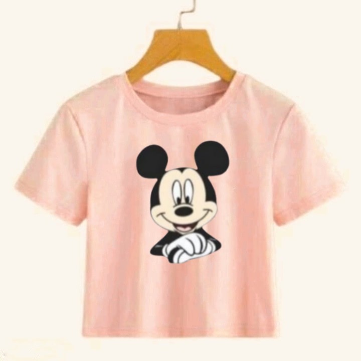 NEW MICKEY CROP TSHIRT