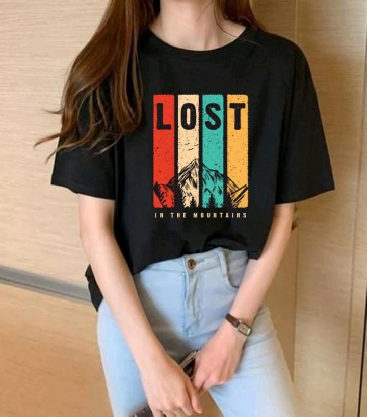 LOST WOMEN OVERSIZE TSHIRT