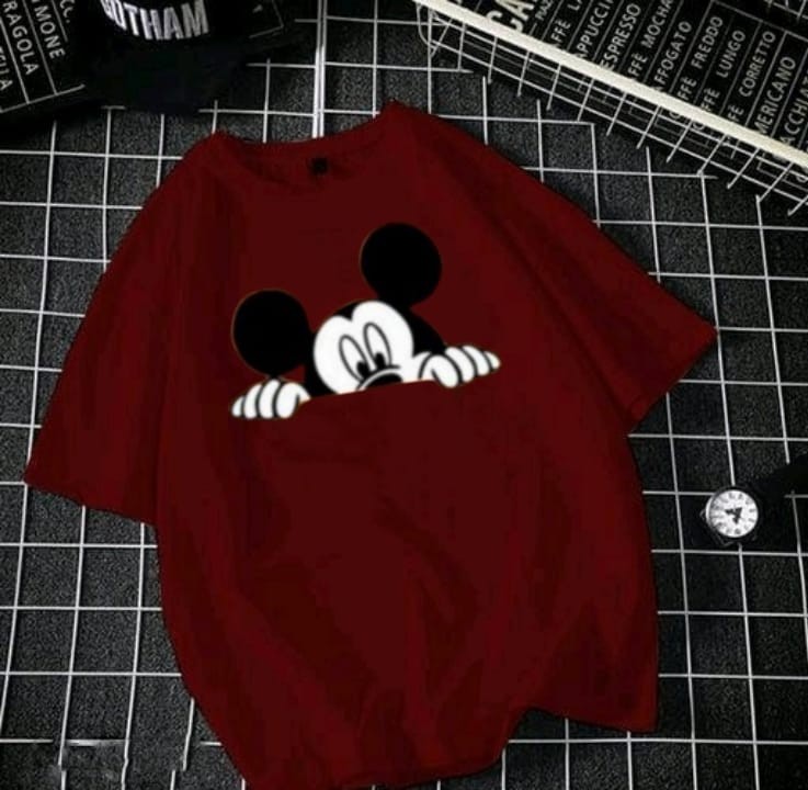 HALF MICKEY WOMEN OVERSIZE TSHIRT